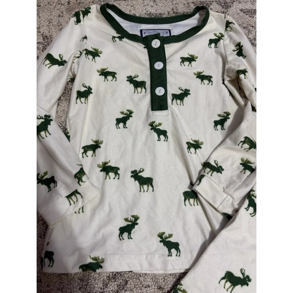 Sweet Honey Boys Moose Pj Set Size 5Y